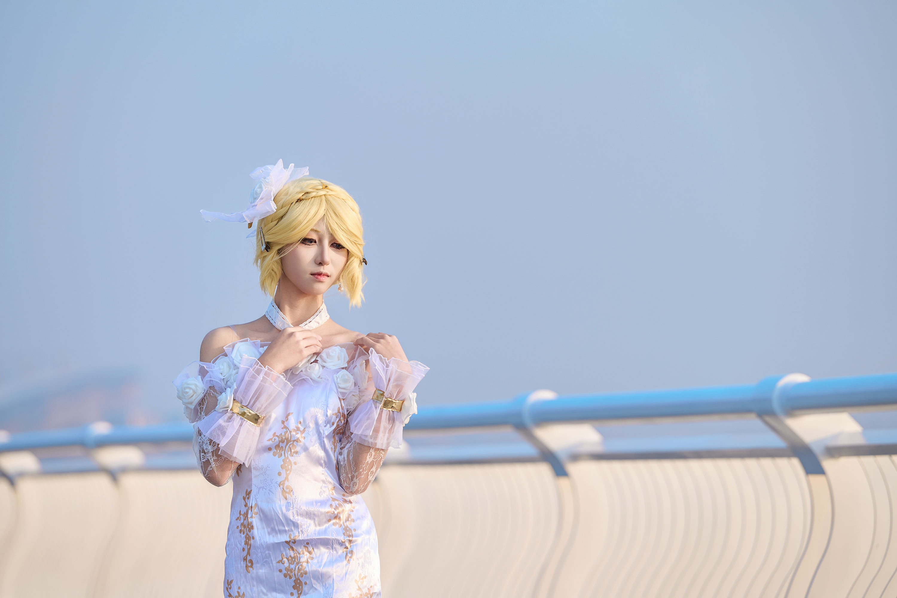 滨海湾遇到的cos小妹妹-摄之社