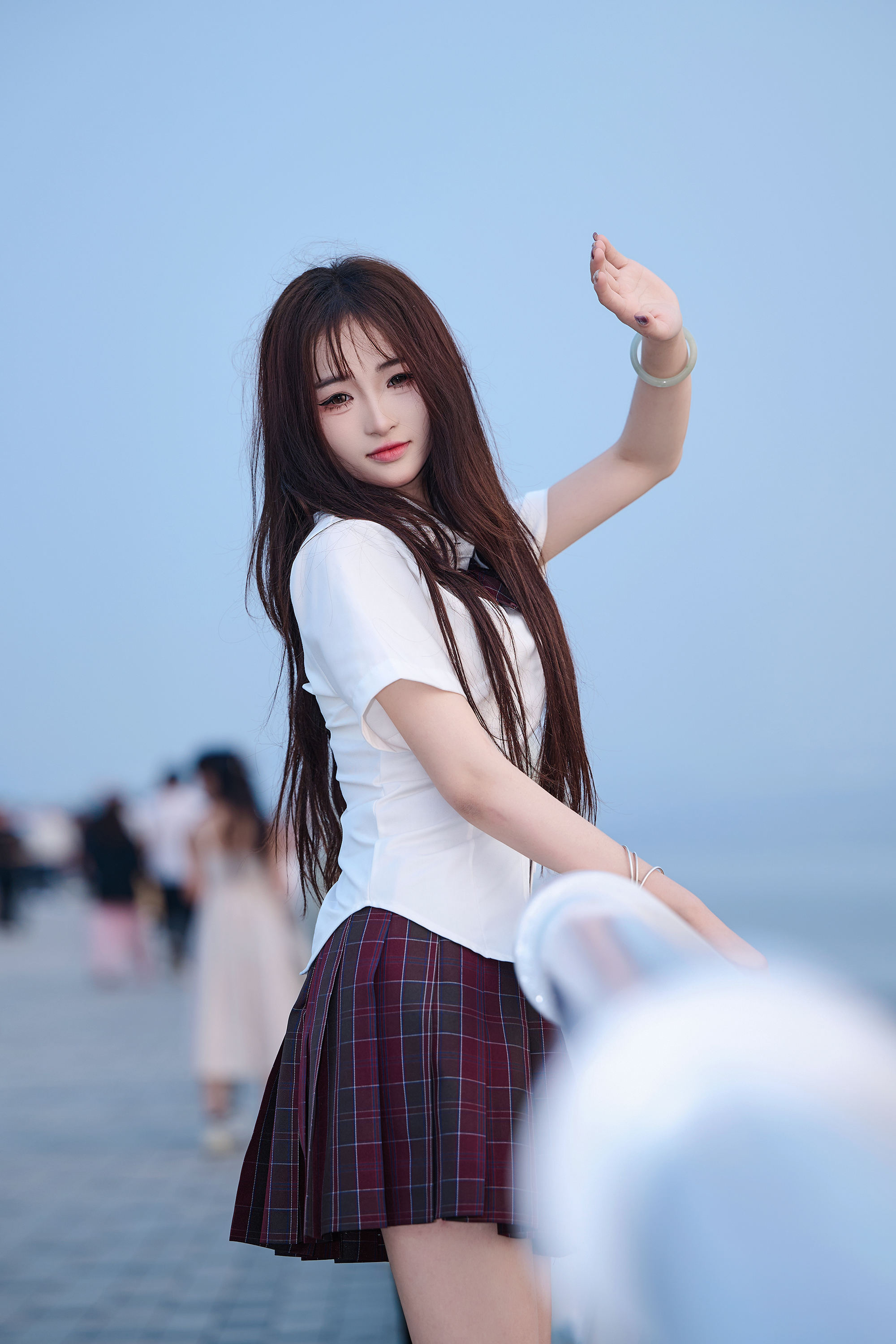 2025年滨海湾偶遇jk小妹妹-摄之社